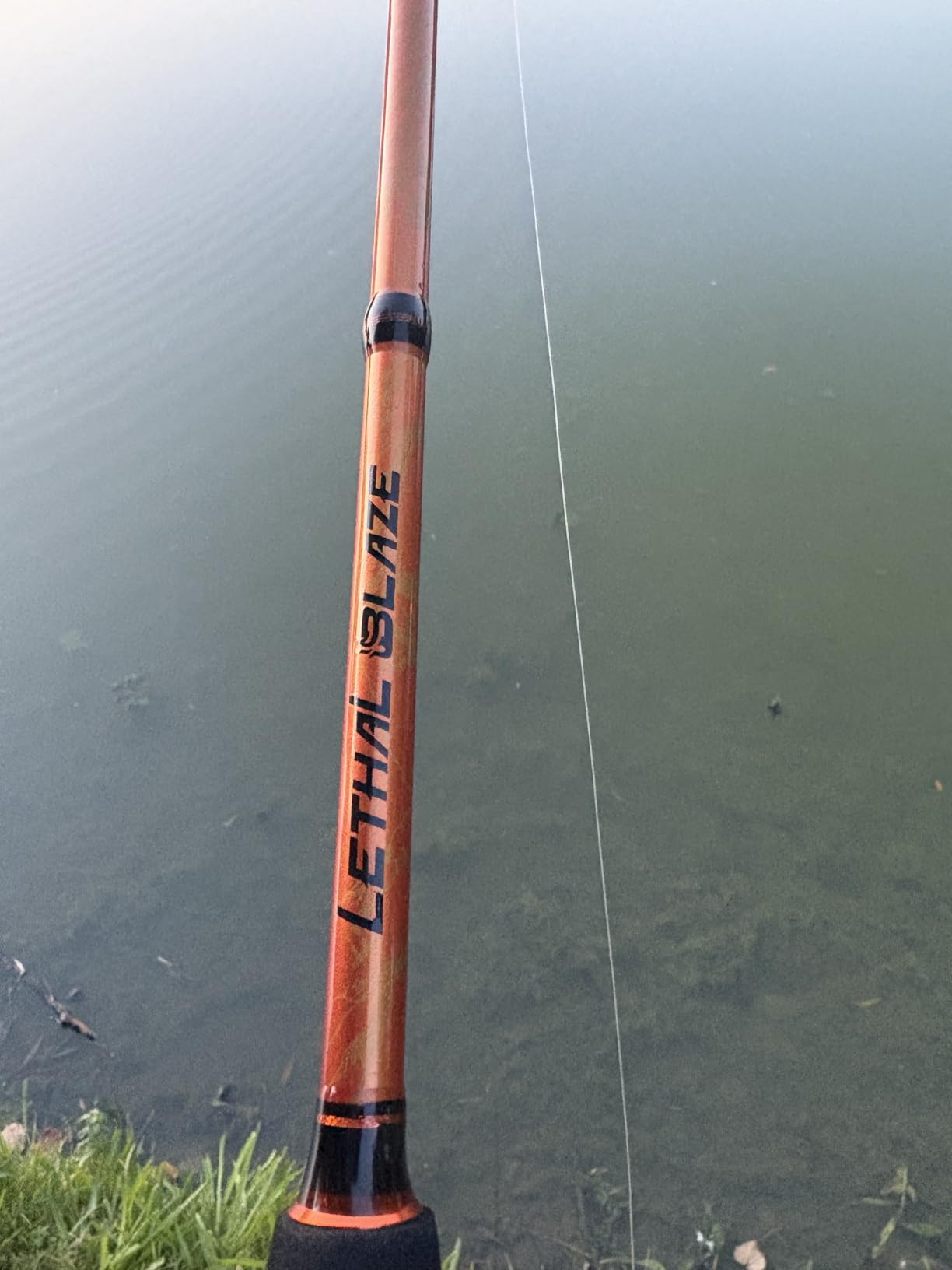 KastKing Lethal Blaze Twin-tip Fishing Rod and Reel Combo, Spinning & Baitcaster Combo, Flame Pattern Design, IM6 Graphite 2Pc Rod with Backup Tip Section, Stainless-Steel Guides, EVA Handle customer photo 2