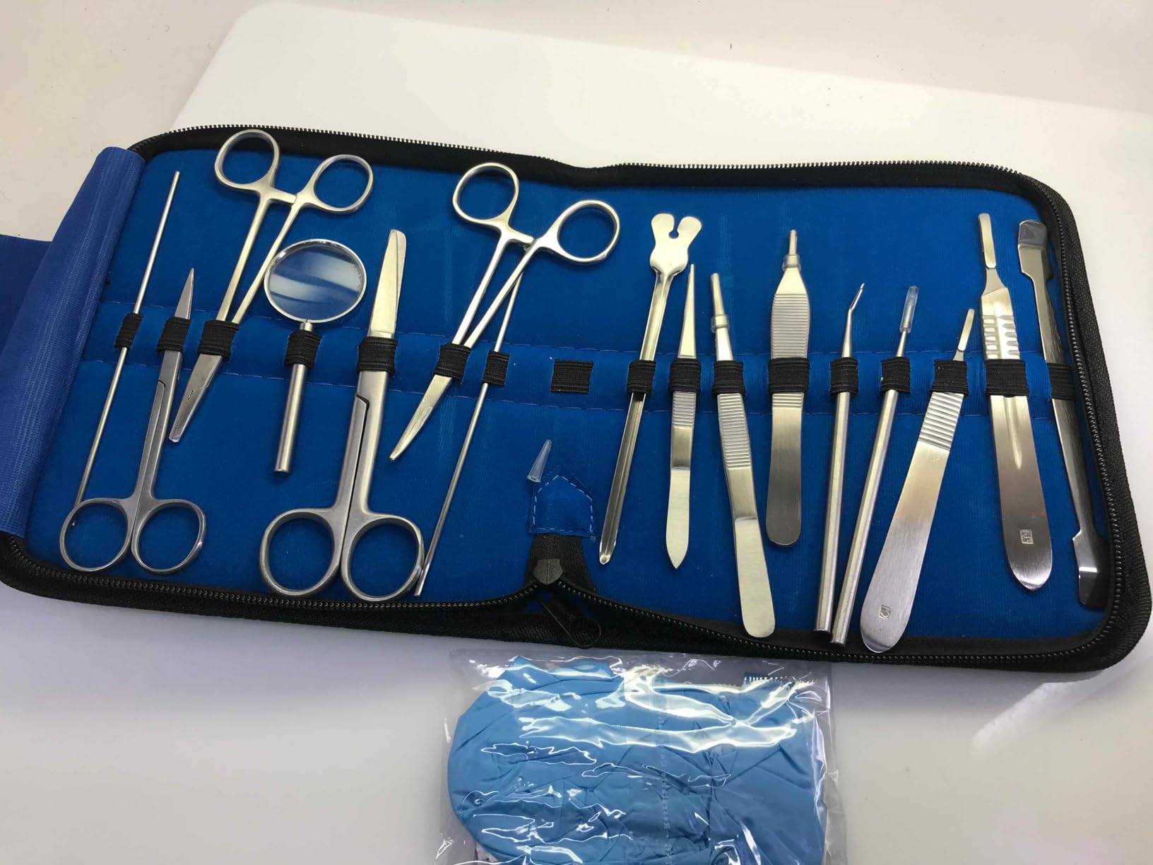 Core Flex Advanced Dissection Kit Biology Lab Anatomy Dissecting Set with Stainless Steel Scalpel Knife Handle Blades for Medical and Veterinary Students Stainless Steel 38-Piece customer photo 2