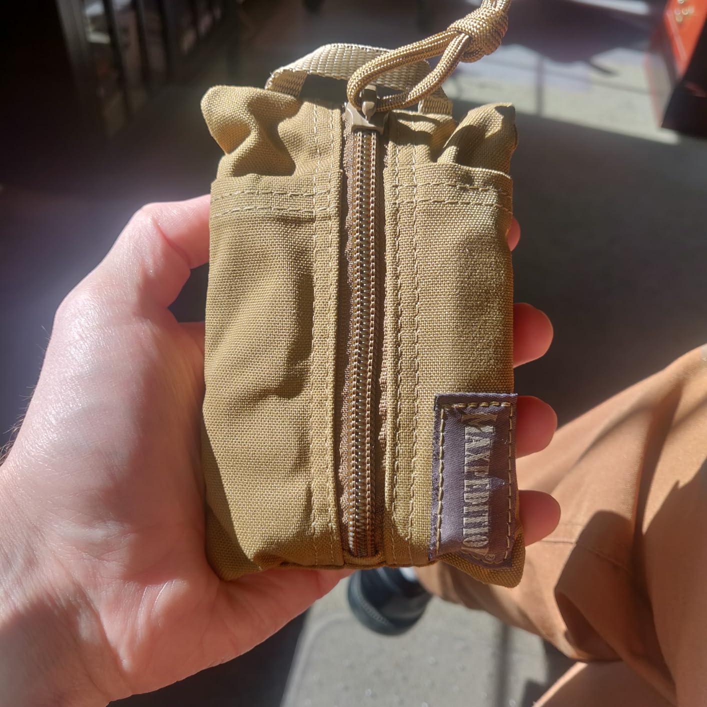 MAXPEDITION Platy Pocket Organizer, Durable EDC Tool Pouch for Men, Neck Wallet with Paracord Lanyard, Holds Flashlight, Multitool, Pen, Notebook customer photo 2