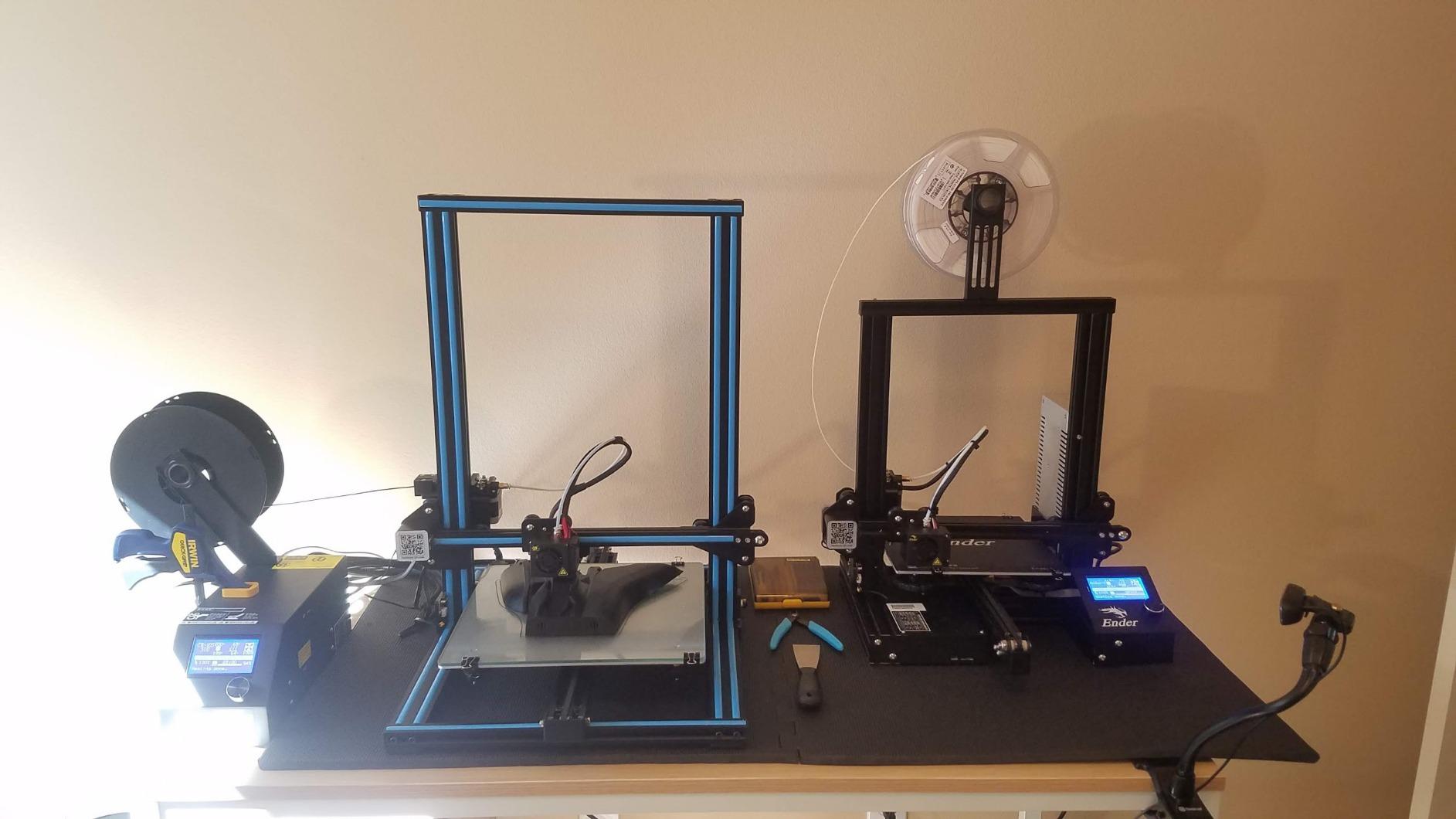 Creality Ender 3 S1 X 3D Printer with Direct Drive Extruder, CR Touch Auto Bed Leveling, Dual Z-Axis for Smooth Printing, Silent Motherboard, 220×220×270mm Build Volume - Great for Beginners customer photo 1