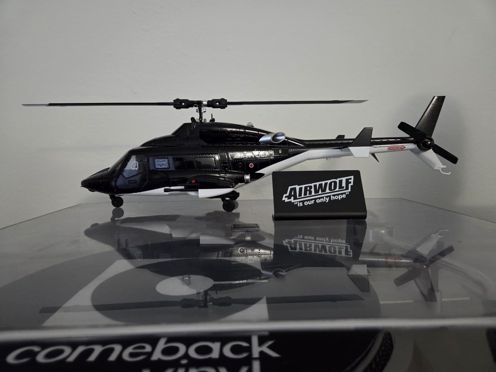 RTF Airwolf RC Helicopter - 27:1 Scale Collectible Remote Control Helicopter with Auto-Hover, 6CH Control & Dual Batteries for Adults Beginners customer photo 1