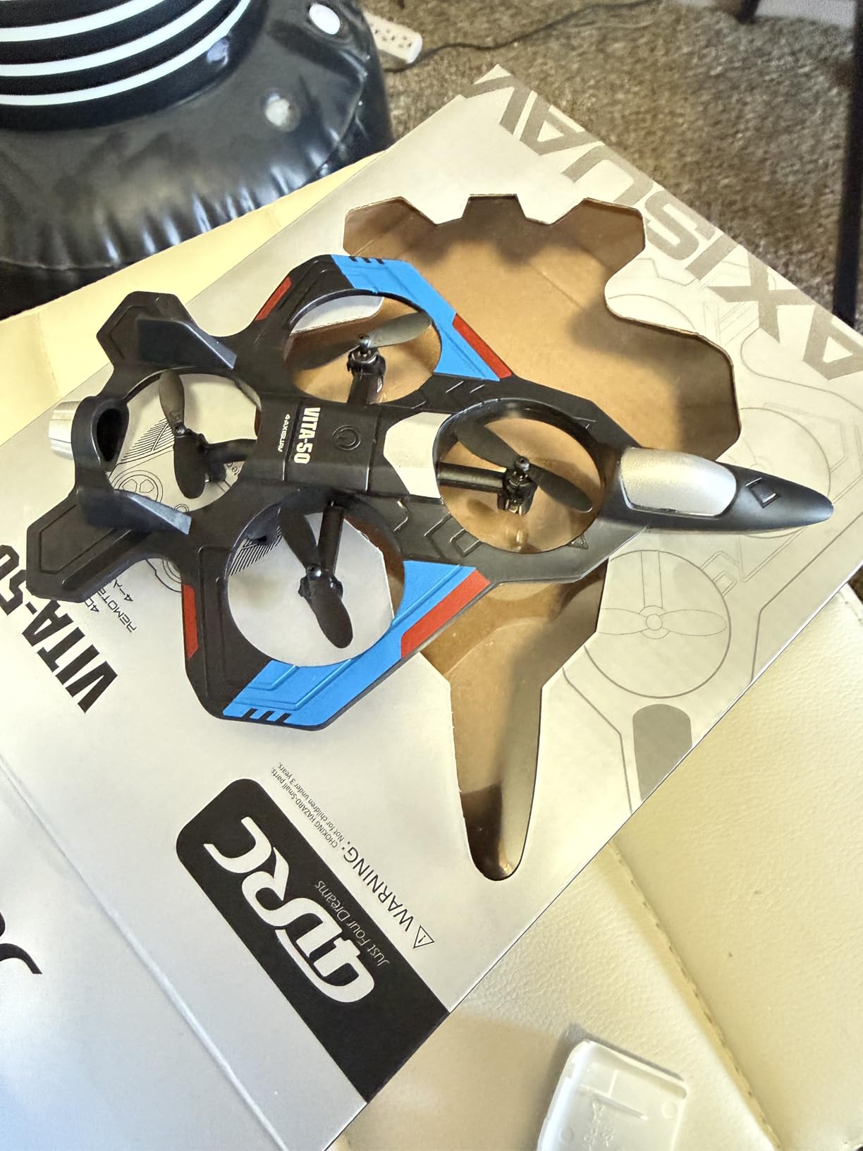 4DRC RC Planes Remote Control Airplanes Foam for Kids Adults Beginners 360° Flip customer photo 1
