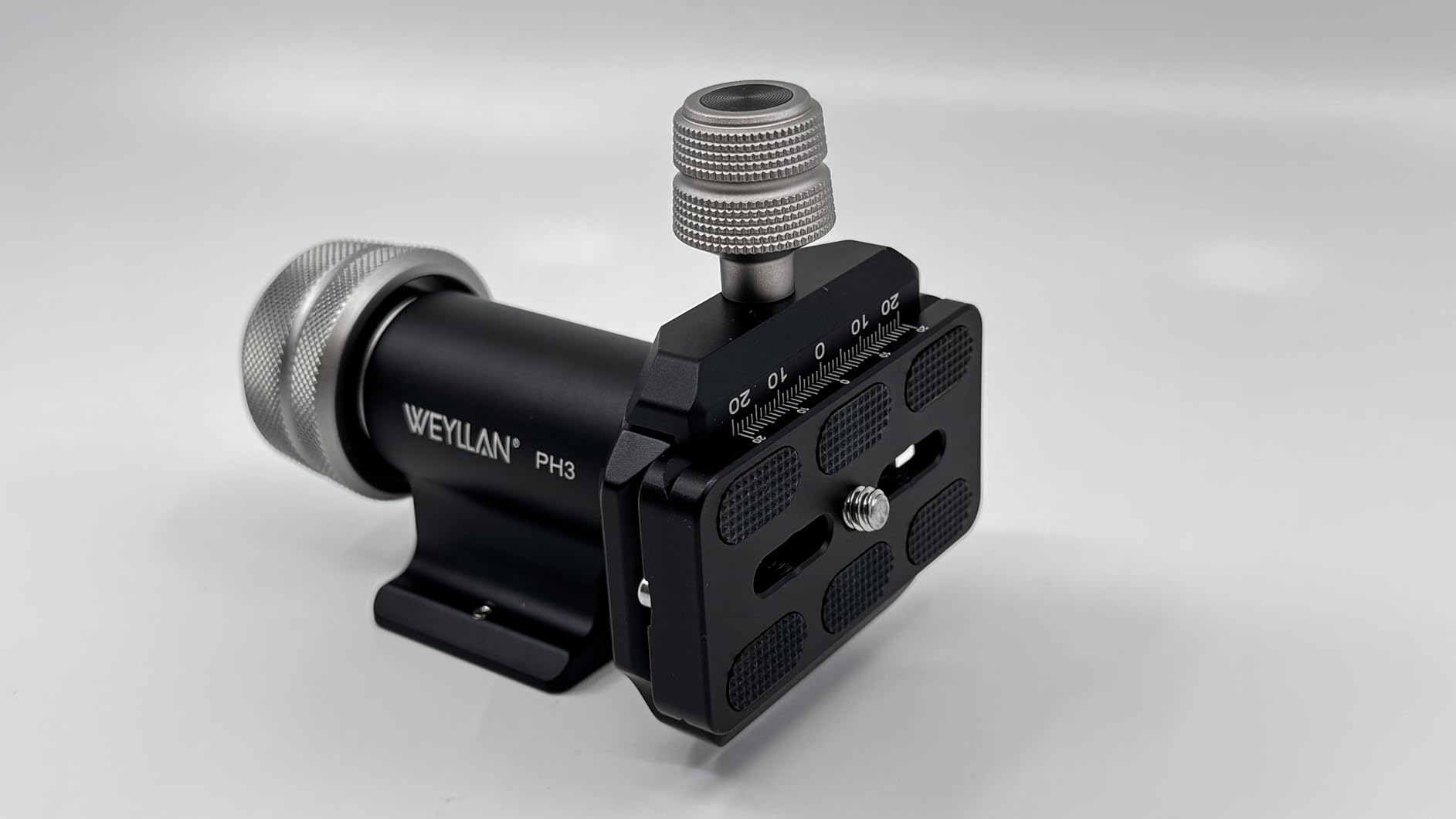 WEYLLAN PH3 MonoGimbal Head for Tripod Monopod, CNC All Metal Side Saddle Gimbal Tilt Head with Arca Swiss Quick Release Plate, Compatible with Camera, Telephoto Lenses, Max Load 22lbs/10kg customer photo 1