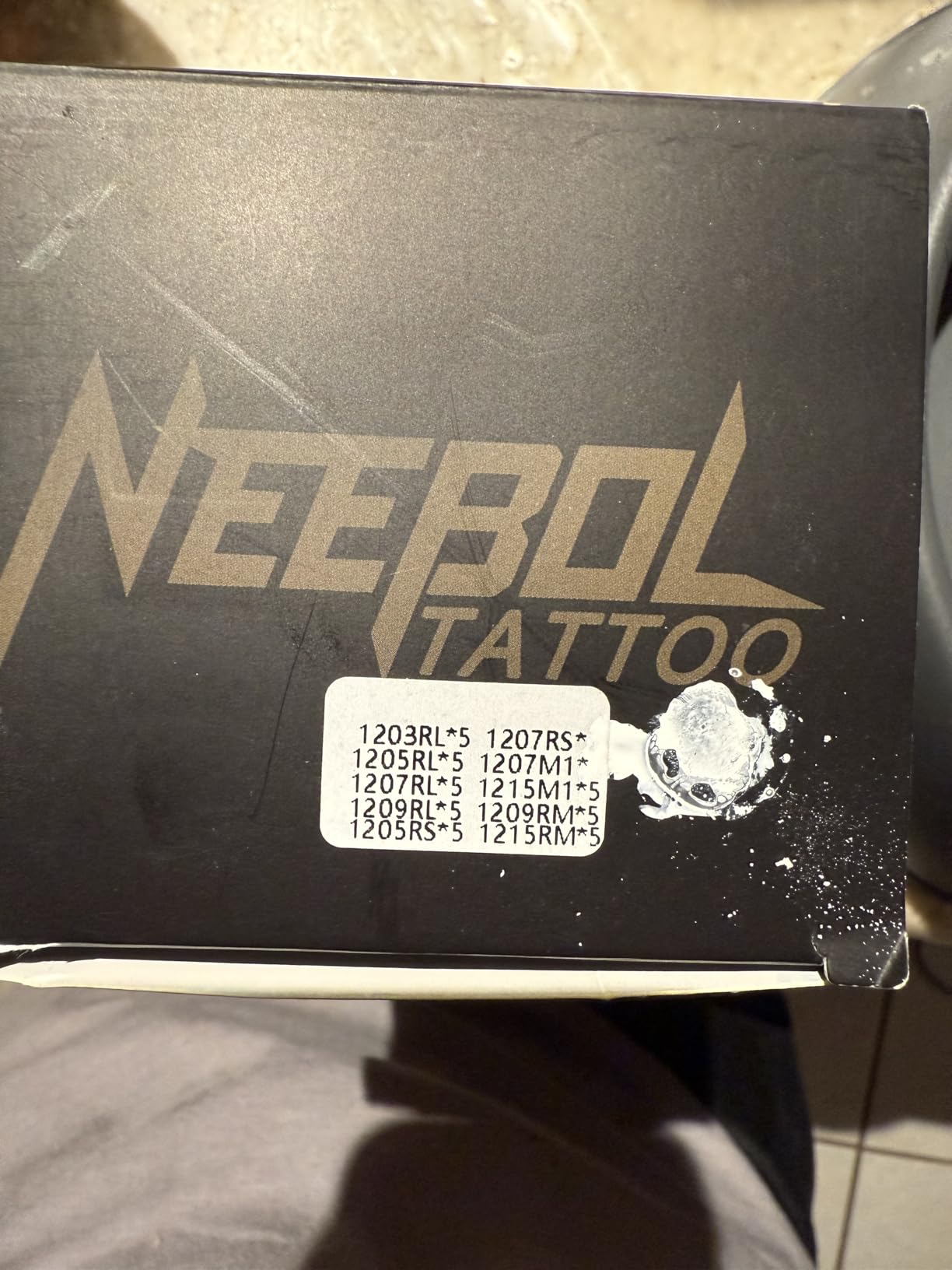 Neebol 50Pcs Tattoo Cartridge Needles Assorted Mixed Sizes - #12(3/5/7/9RL, 5/7RS, 7/9/15RM, 15M1) - Professional Tattoo Needles Cartridges for Lining & Shading Disposable Membrane for Tattoo Pen customer photo 2