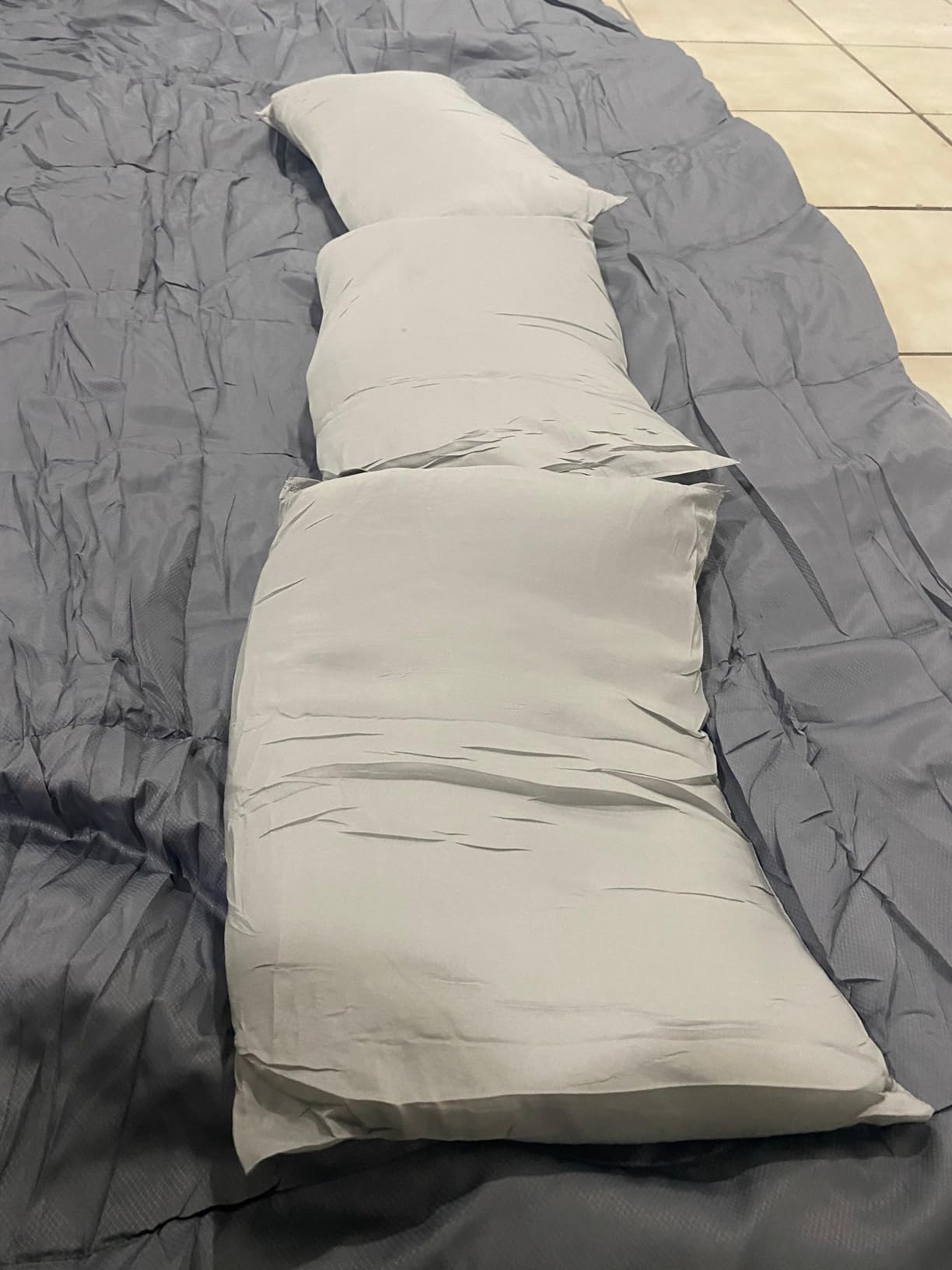 MEREZA Mummy Double Sleeping Bag for Adults with Pillow Cold Weather 0 Degree 2 Person Sleeping Bag for Big Tall Mens Couples Family Camping customer photo 2