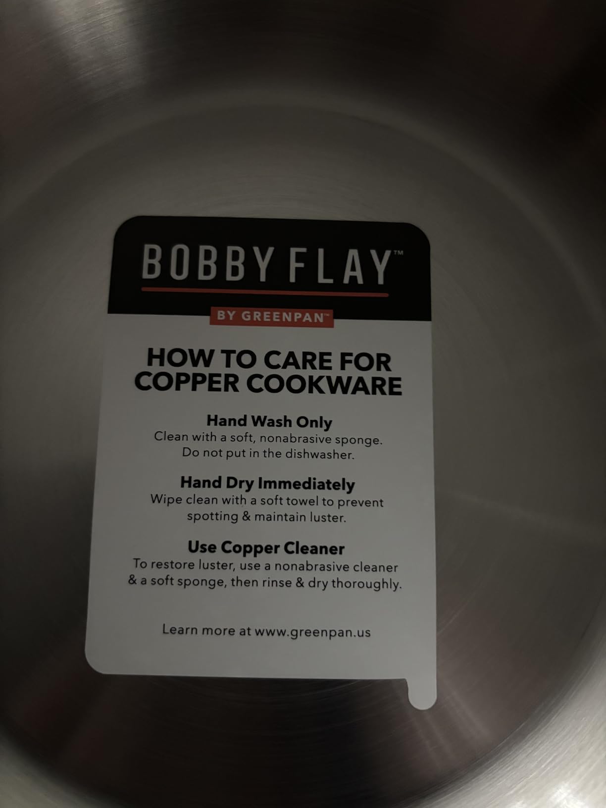 GreenPan x Bobby Flay 8 Piece Copper Clad Pots & Pans, Induction Ready Cookware, Measurement Markings customer photo 1