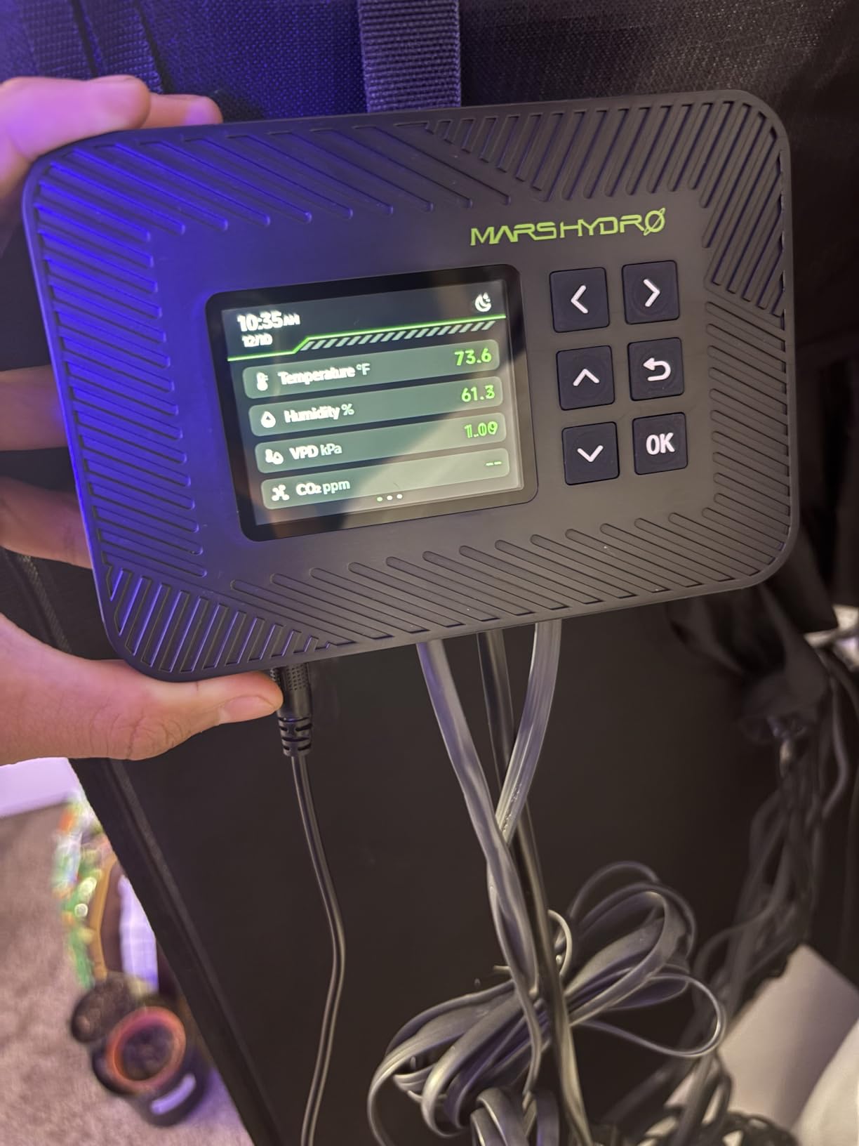 MARS HYDRO iControl for Grow Tent, Smart Grow Room Controller, Smart Environmental with Temperature, Humidity, VPD, Timer, Cycle customer photo 1