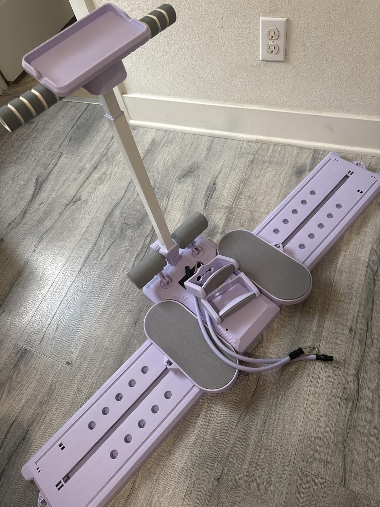 KESHWELL Ab Machine,Thigh Leg Exerciser,Sit Up Exercise Equipment for Man & Women,Pelvic Floor Exercise Devices for Home,Multifunctional Workout Equipment with Resistance Bands for Weight Loss customer photo 2