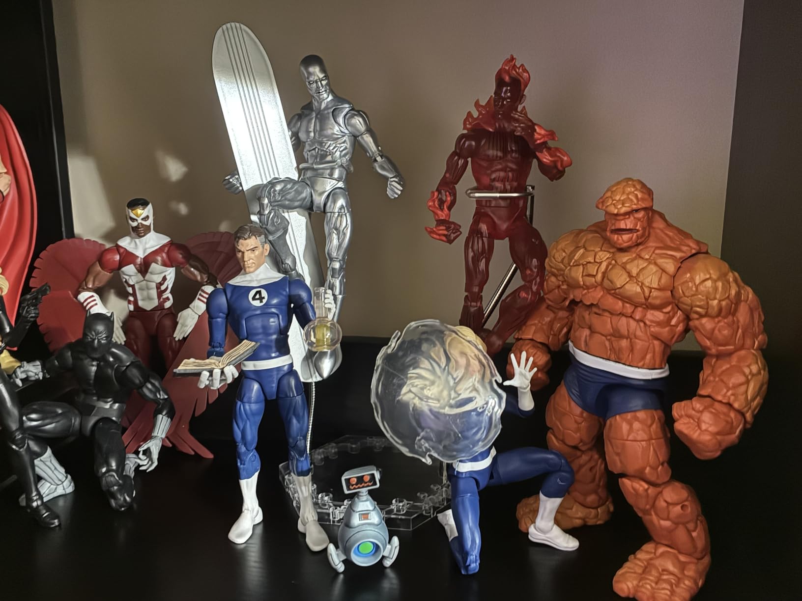 8-Pack Clear Adjustable Action Figure Stand with Metal Clips & Flexible Arms - Action Figure Display Stand for Figures Compatible with Gundam HG/RG/SD 1/144 Scale customer photo 1