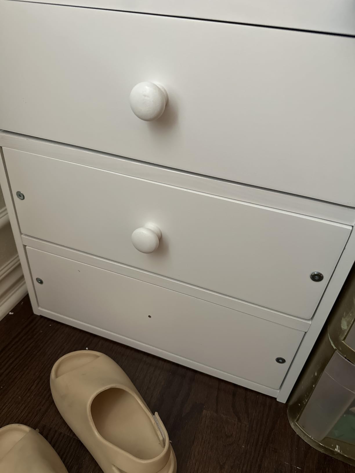 Merax Full Size Wood Loft Bed with Stairs, Built-in Desk, 2 Storage Drawers & Lights, Space Saving Bed for Teens, Adults, Study Loft Bed with Underbed Storage, White customer photo 2