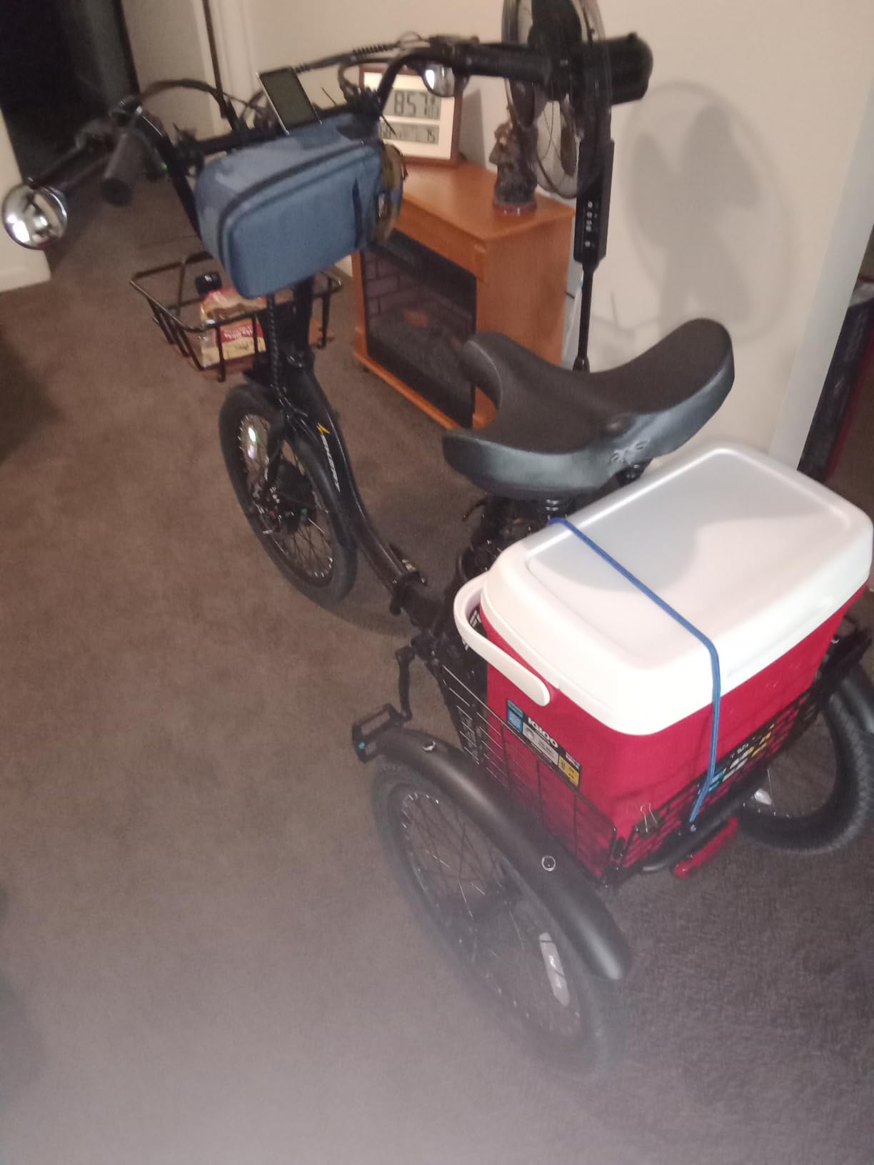 Skeri Electric Trike, 500W(Peak 1000W) Electric Tricycle for Adults, 20