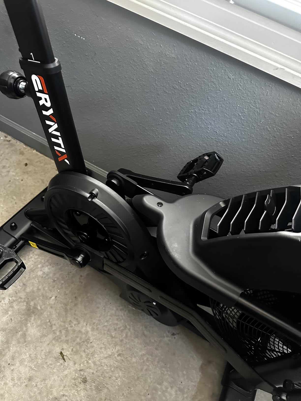 Dual Resistance Air Bike, Magnetic & Air Fan Bike with Smart APP, ISCC PLUS Certified, 350LBS Capacity for Home Gym HIIT Full Body Workout customer photo 2