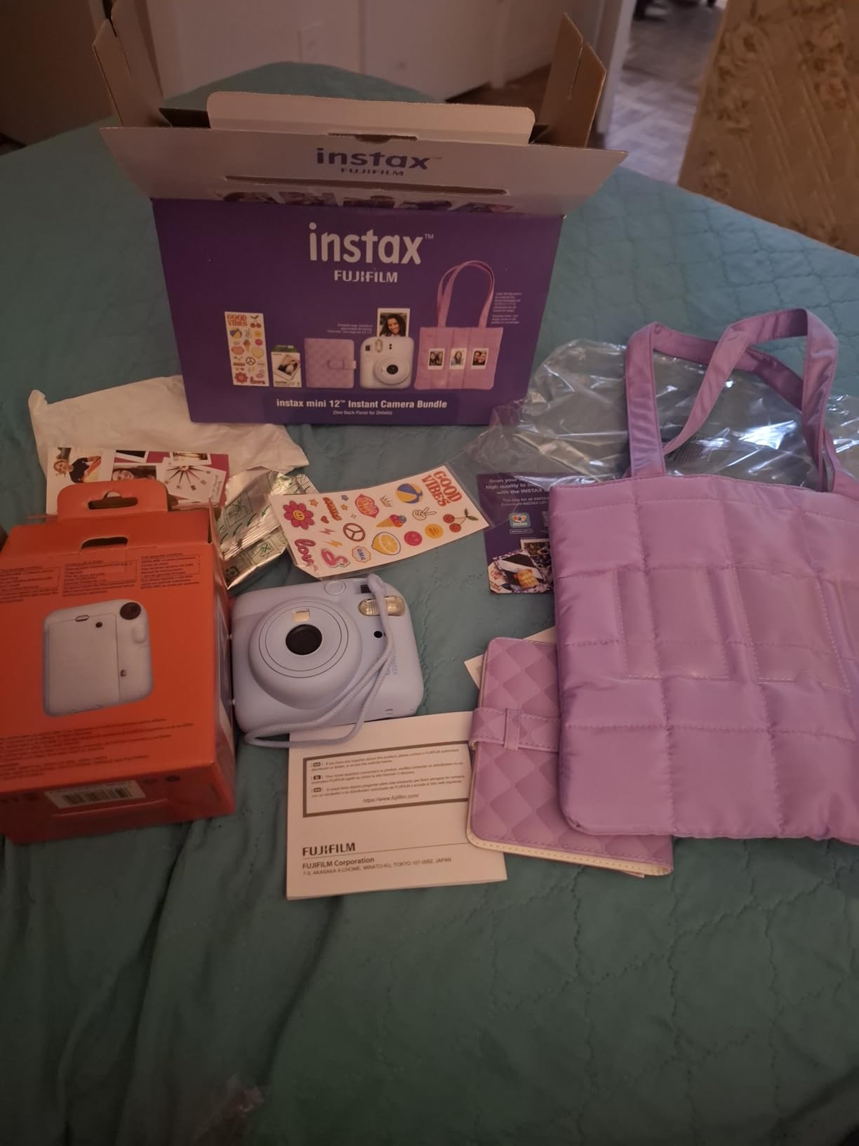 FUJIFILM Instax Mini 12 Holiday Bundle 2025 - Pastel Blue customer photo 1