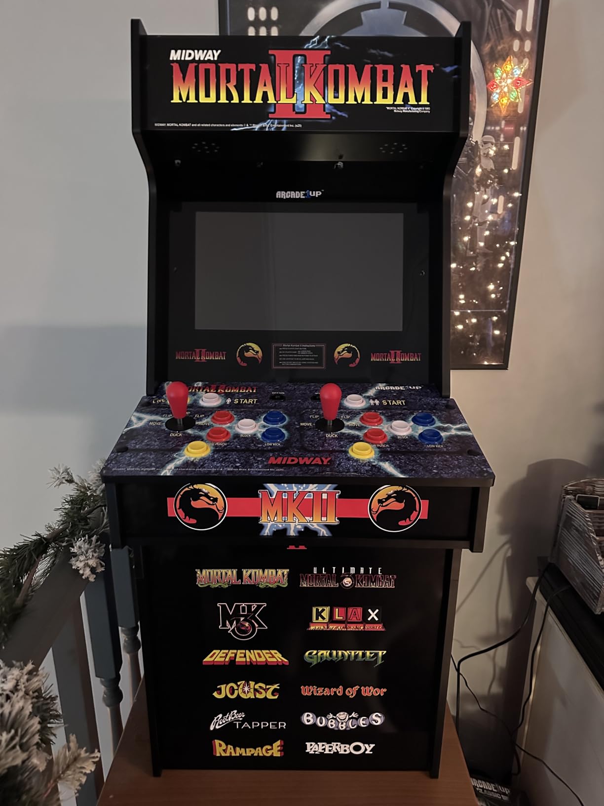 Arcade1Up Mortal Kombat Classic SE Arcade Machine customer photo 1