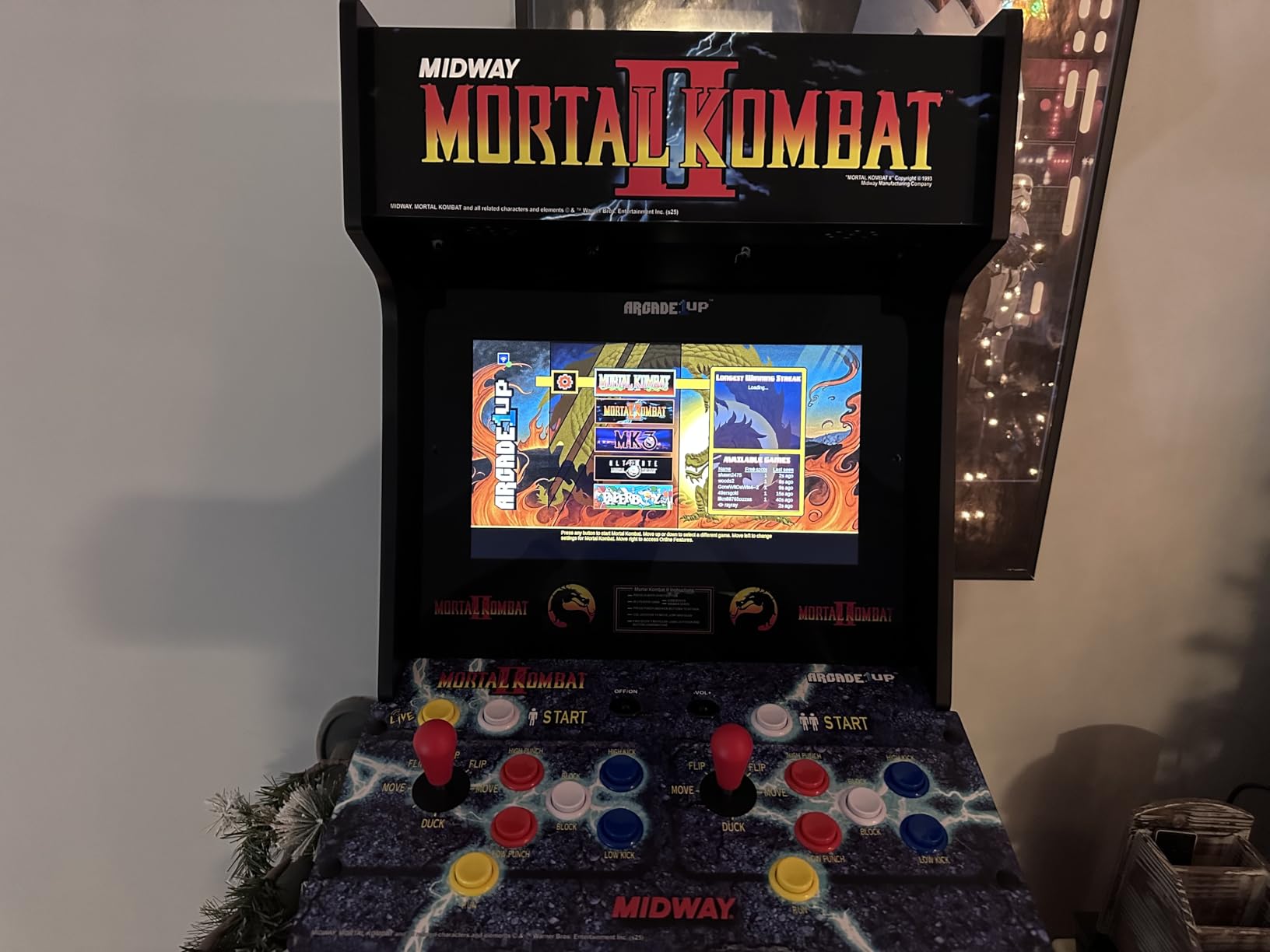 Arcade1Up Mortal Kombat Classic SE Arcade Machine customer photo 2