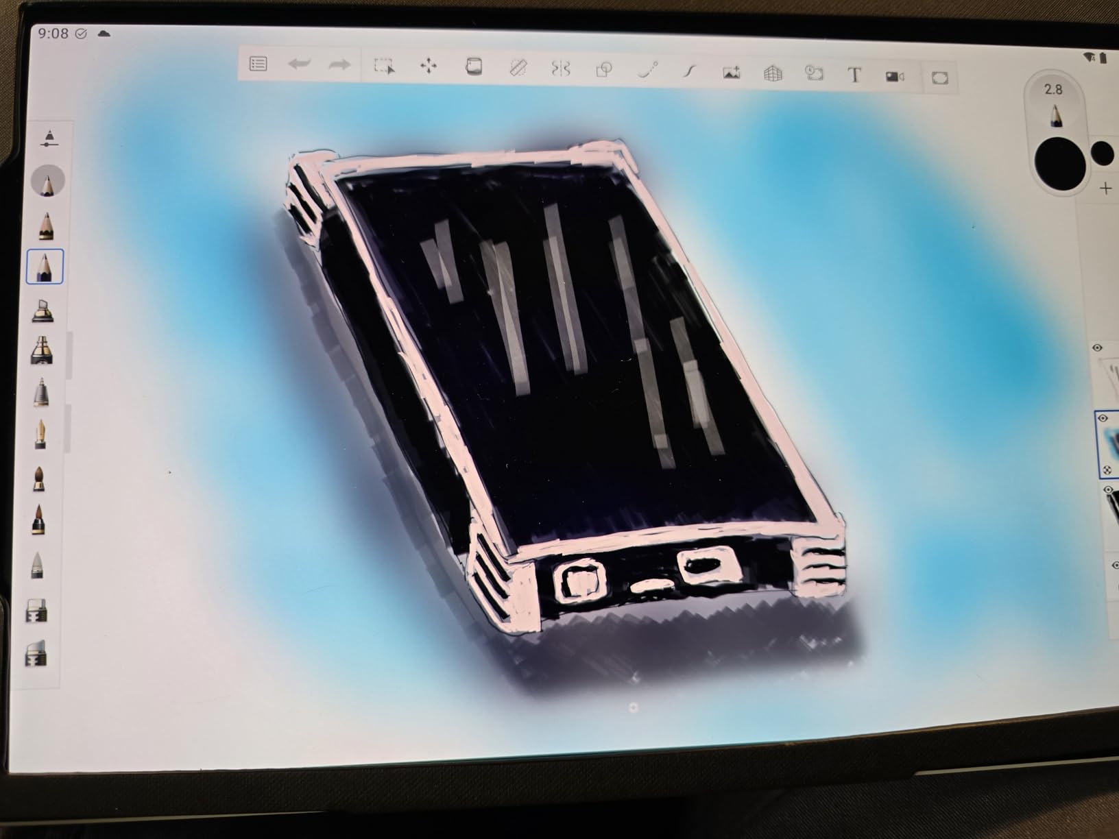 Wacom MovinkPad Pro 14, Android Mobile Drawing Tablet, 14