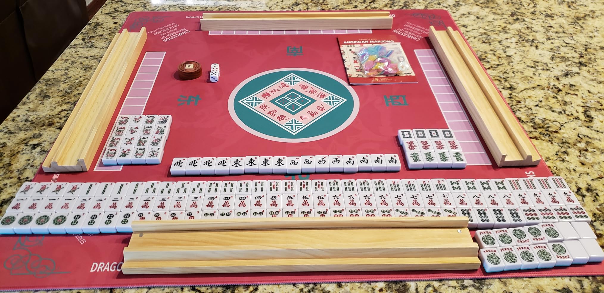 Yellow Mountain Imports American Mahjong Set, 