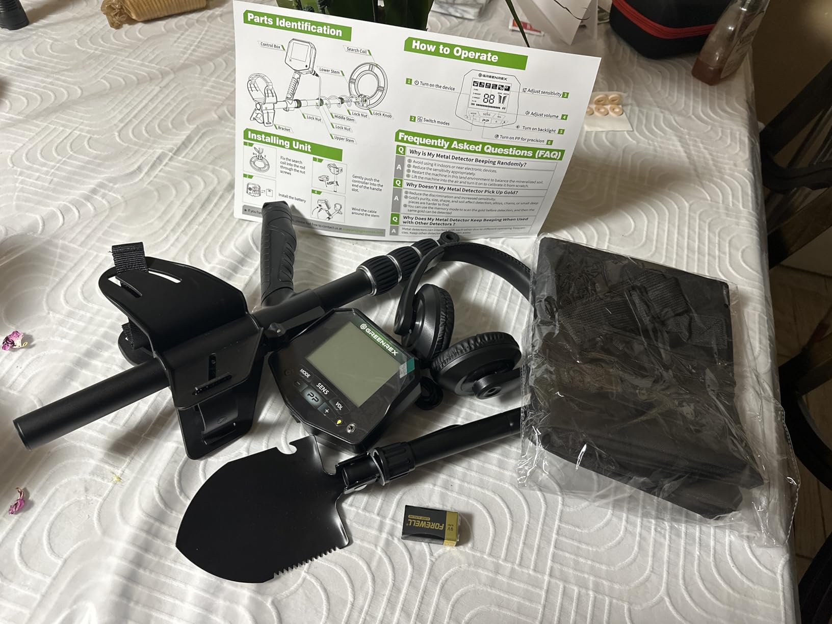 Metal Detector for Adults Professional, Waterproof Pinpoint, High Accuracy Gold and Silver Detection, Underwater and Beach Use, 10'' IP68 Coil, Bigger LCD, New Advanced DSP Chip customer photo 2