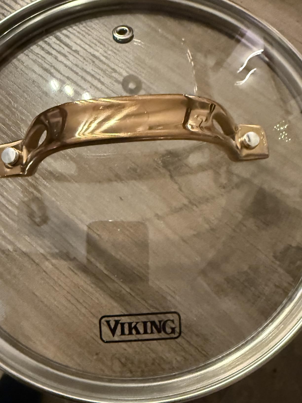 Viking 3-Ply Cookware Set, 10 Piece Stainless Steel Kitchen Cookware with Glass Lids, Black with Copper customer photo 1