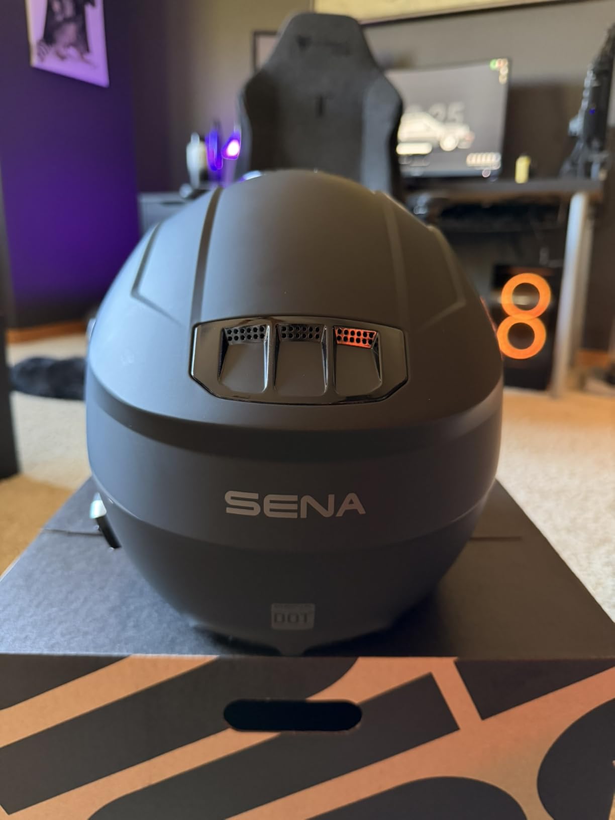 Sena OUTRUSH 2 Modular Smart Motorcycle Helmet with Bluetooth Connectivity and Mesh Intercom Communication customer photo 1