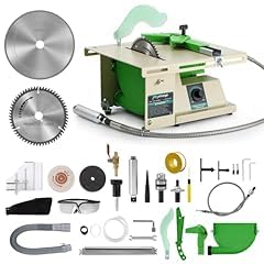Lapidary Saw with Vise Attachment Jewelry Rock Saw for Cutting Rocks, 110V 1380W Rock Cutter for Crafts Lapidary Equipment for DIY Gem Stone Grinding Woodworking Carving customer photo 1