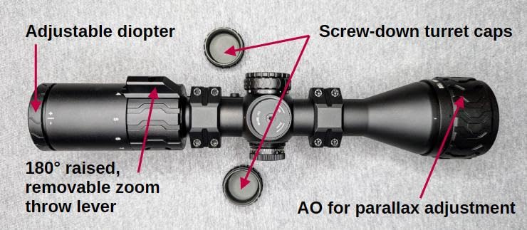 Monstrum Panzer 2-10x40 MPVO Rifle Scope with AO Adjustable Objective customer photo 2