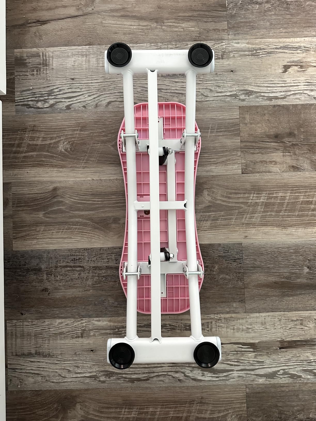 KINMAC Indoor Ski Simulator with Resistance Bands - Balance Board Home Gym Sliding Machine for Full-Body Cardio, Non-Slip Base, Core & Leg Workout Trainer customer photo 1