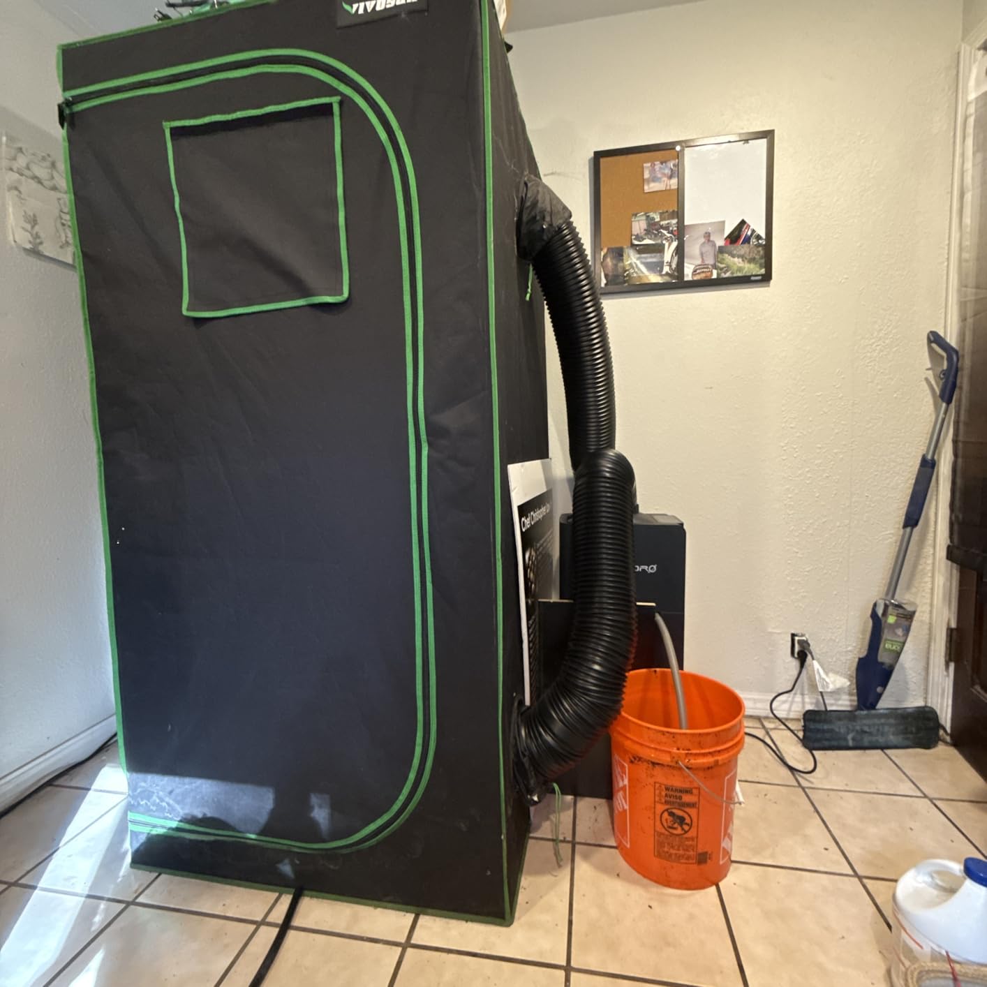 MARS HYDRO 18L/Day (38 Pints) Compressor Dehumidifier, with Digital Humidity Control Display, Air Duct, Drain Hose & Washable Filter, Powerful Dehumidification for Grow Tent and Home customer photo 1