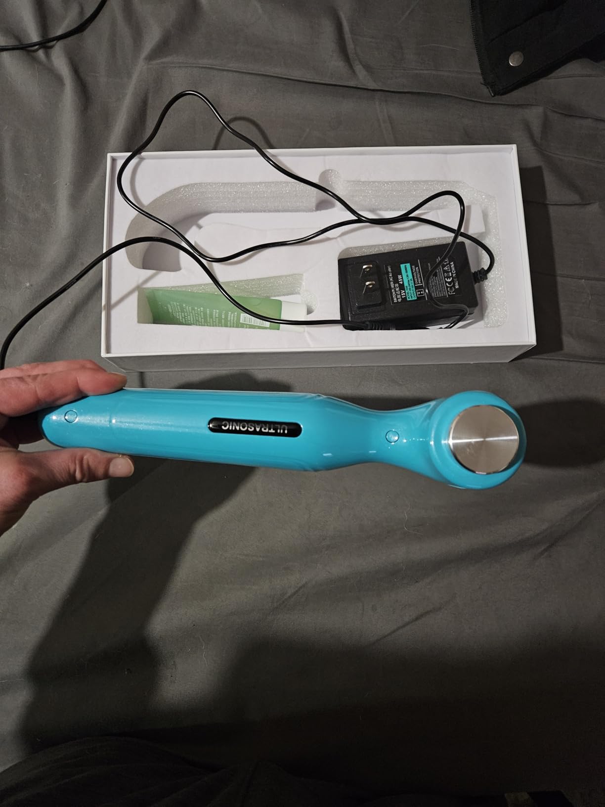 Portable Silent Shockwave Therapy Machine, Effective Electromagnetic Extracorporeal E-D Shock Wave Therapy Machine Pain Relief Body Massager Muscle Relax Massage Gun customer photo 2