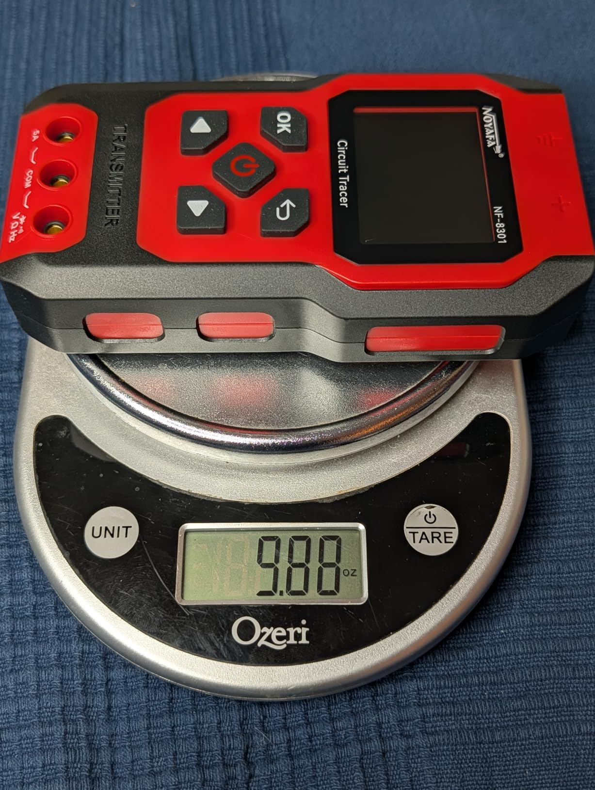 NOYAFA NF-8301 Circuit Tracer - Underground Circuit Breaker Finder & Digital Multimeter, 8 Level Sensitivity Adjustment, Rechargeable Wire Tracer for Fuses, Irrigation, Wall Wires customer photo 1