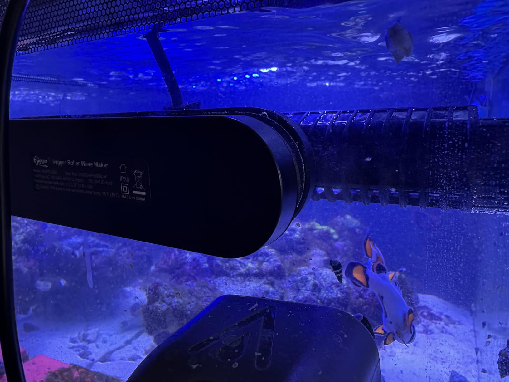 hygger Aquarium Crossflow Wave Maker, Adjustable Direction and Flow Gyre Wavemaker 5 Wave Modes and Tidal Mode Magnetic Powerhead Circulation Pump with Controller for Saltwater Coral Reef Tank 2000GPH customer photo 2