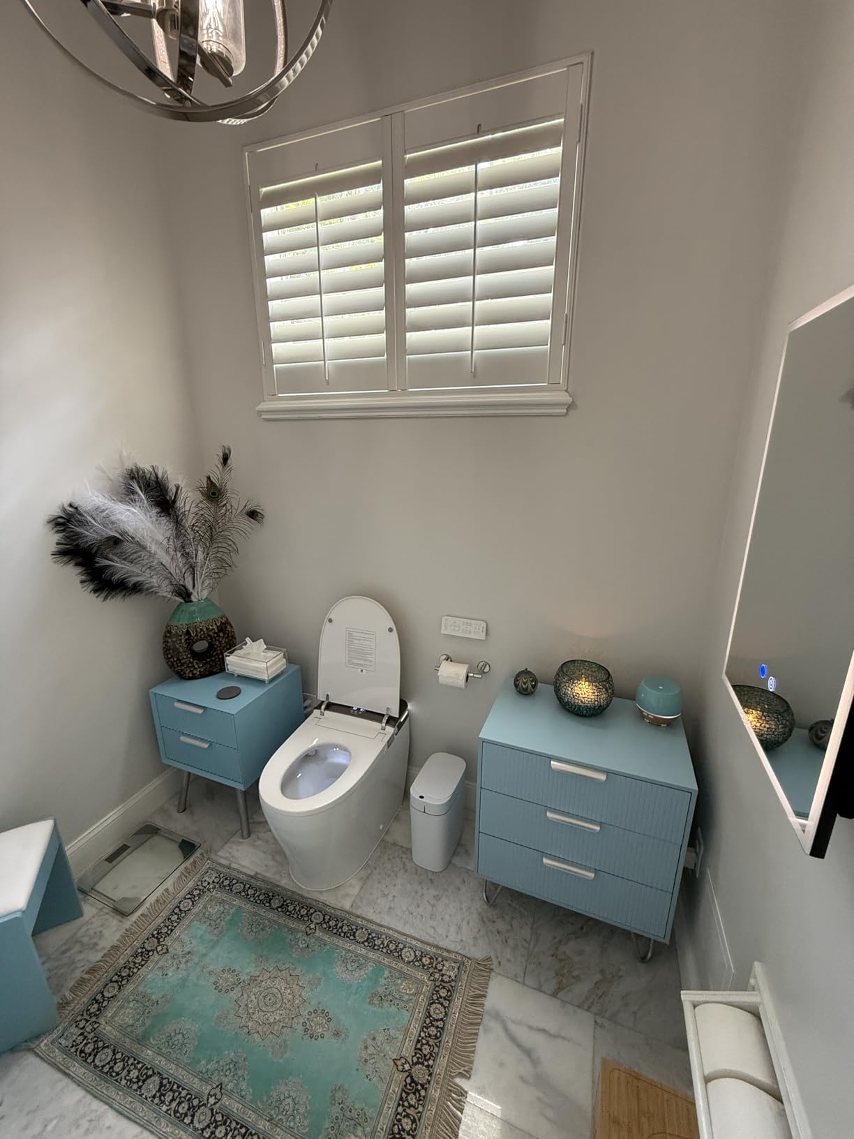 DeerValley Smart Toilet with Bidet Built in, Auto Open/Close, Customizable Spa Wash, 1000g MaP Auto Flush, Pump Assisted, Foam Shield, Heated Seat, Instant Warm Water, Dryer, Deodorization, ADA Height customer photo 1