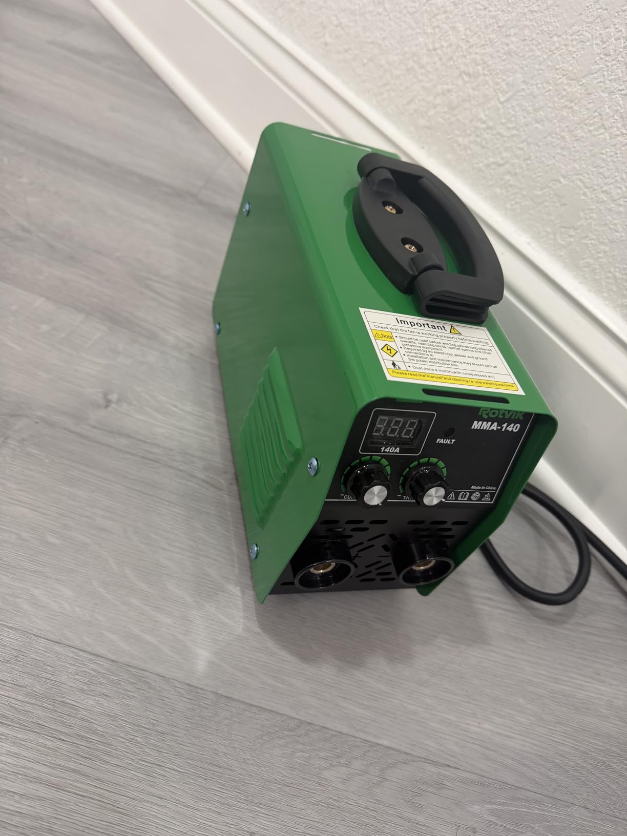 200A Stick Welder Large LED Display, 110V/220V Dual Voltage Portable MMA Welder with Hot Start, Arc Force, Anti-Stick customer photo 2