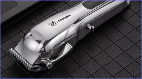 Dog Clippers for Grooming, Dog Grooming Kit for Heavy Thick Hair, Low Noise Cordless Pet Hair Trimmer with Stainless Steel Blade, Professional Rechargeable Hair Trimmer for Dogs and Cats M-Silver customer photo 1