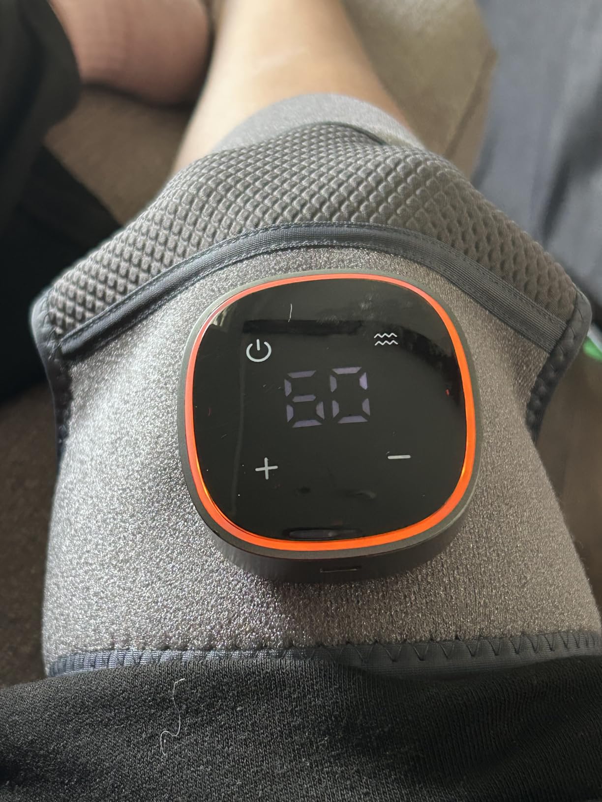 RejuvaKnee Triple Method Massager - The Official Rejuvacare 2026 - Adjustable Rejuvaknee Knee Massager for Comfort and Relaxation - Home Use Knee Wrap Massager - One Size, 1 Piece customer photo 2