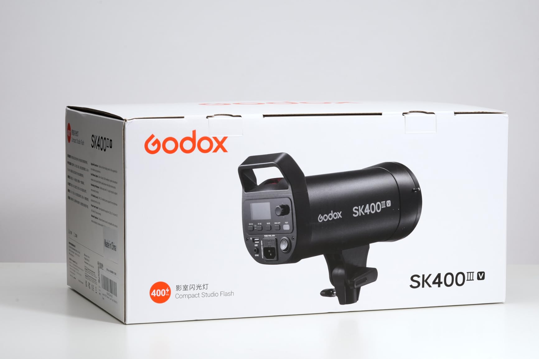 SK400IIIV (2026 Upgrade) Studio Strobe Light 400Ws GN65, 0.1-1.5s Recycle Time, Bowens Mount, LED Modeling Lamp, 2.4G Wireless Flash for Studio Product Photography, Portraits, Wedding Shoots customer photo 2