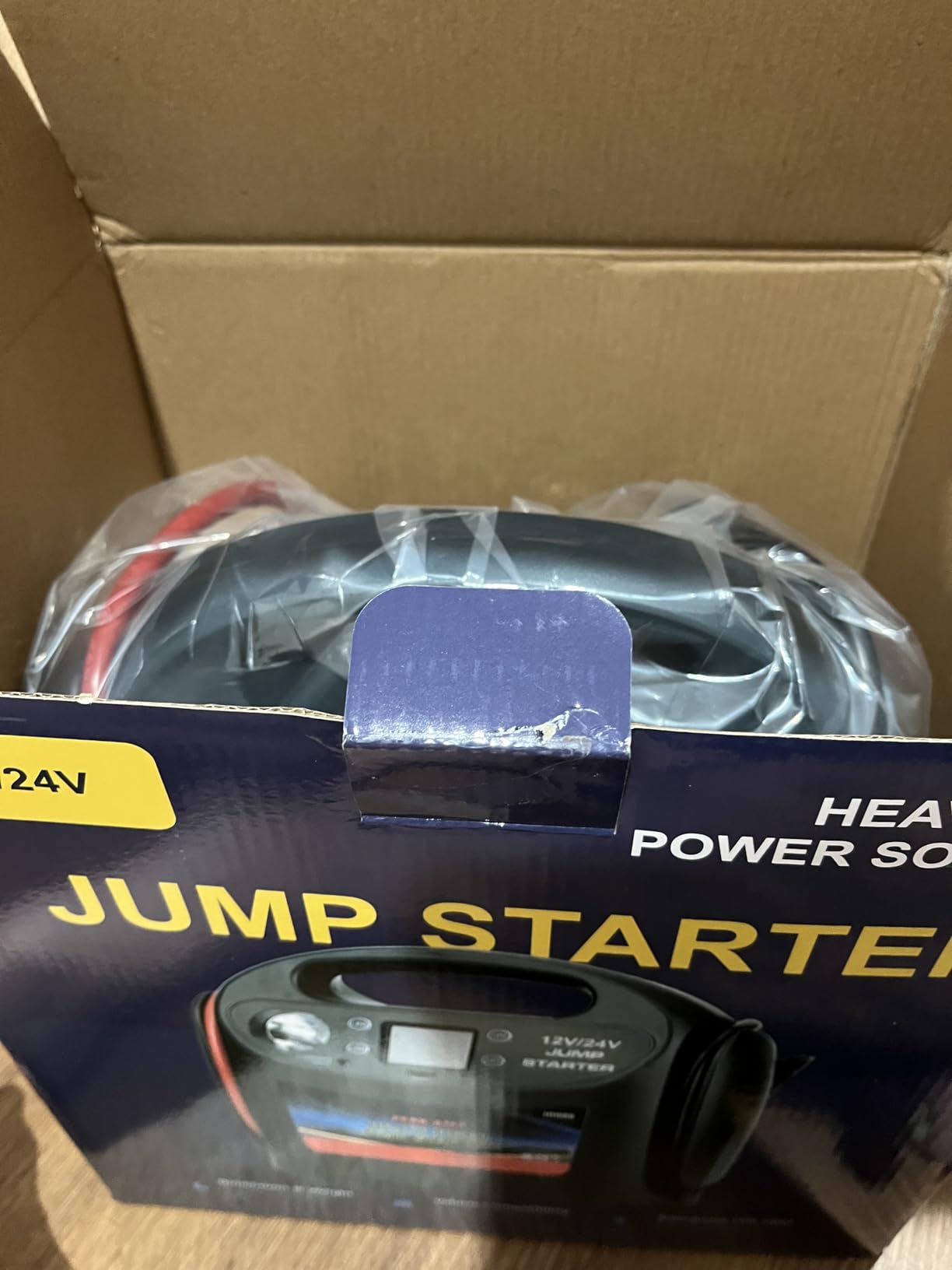 8000A Car Battery Jump Starter for All Gas/Diesel, 12V/24V Jump Starter Portable for Commercial Vehicles and Diesel Engines customer photo 1