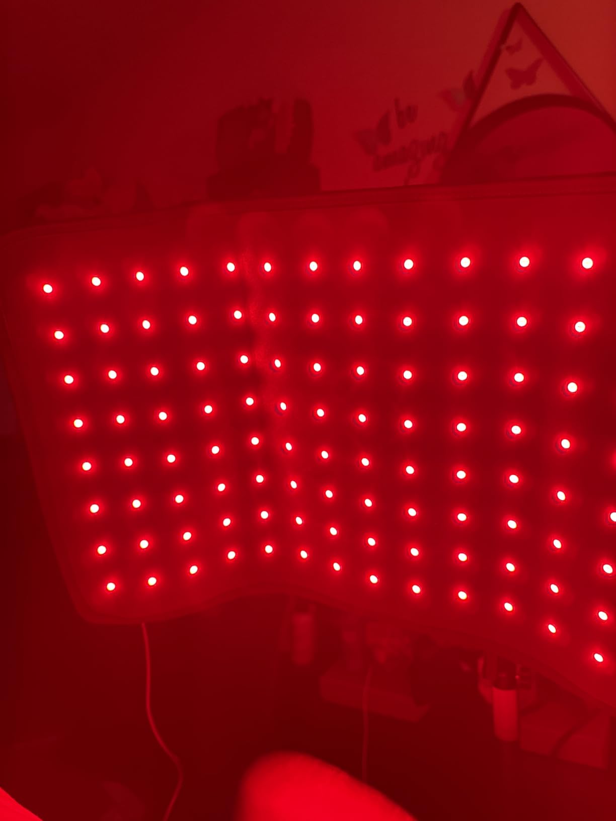 INTEO Red Light Therapy for Body and Face, 2-in-1 Red Light Therapy with Detachable Design, Infrared Light Therapy Lamp 660nm 850nm for Body at Home with Protective Glasses, Elastic Strap customer photo 2