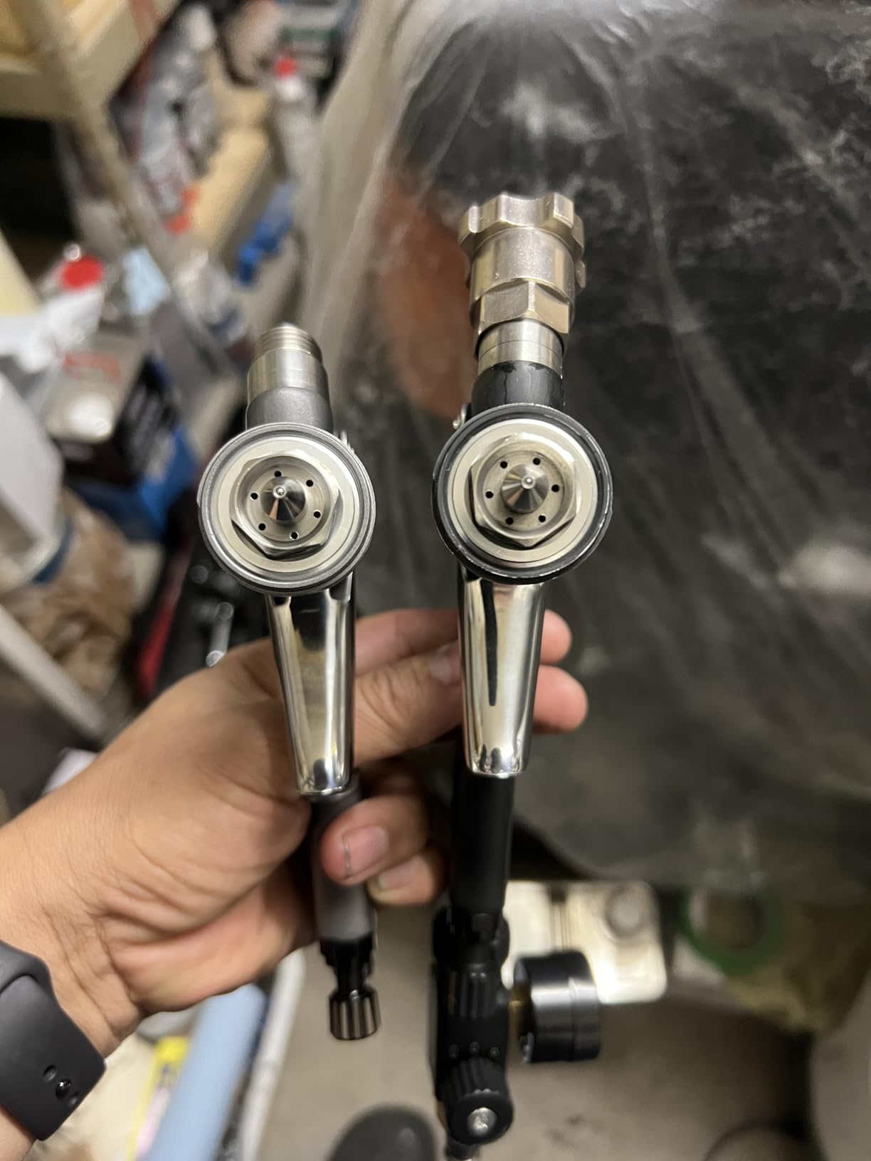 Tilswall Pinto LVLP Spray Gun Premium Kit, Ultral-Long Service Life Air Paint Gun with All-Stainless Steel Flow Channel, 1.3/1.5/1.7mm Nozzles & Accessories customer photo 1