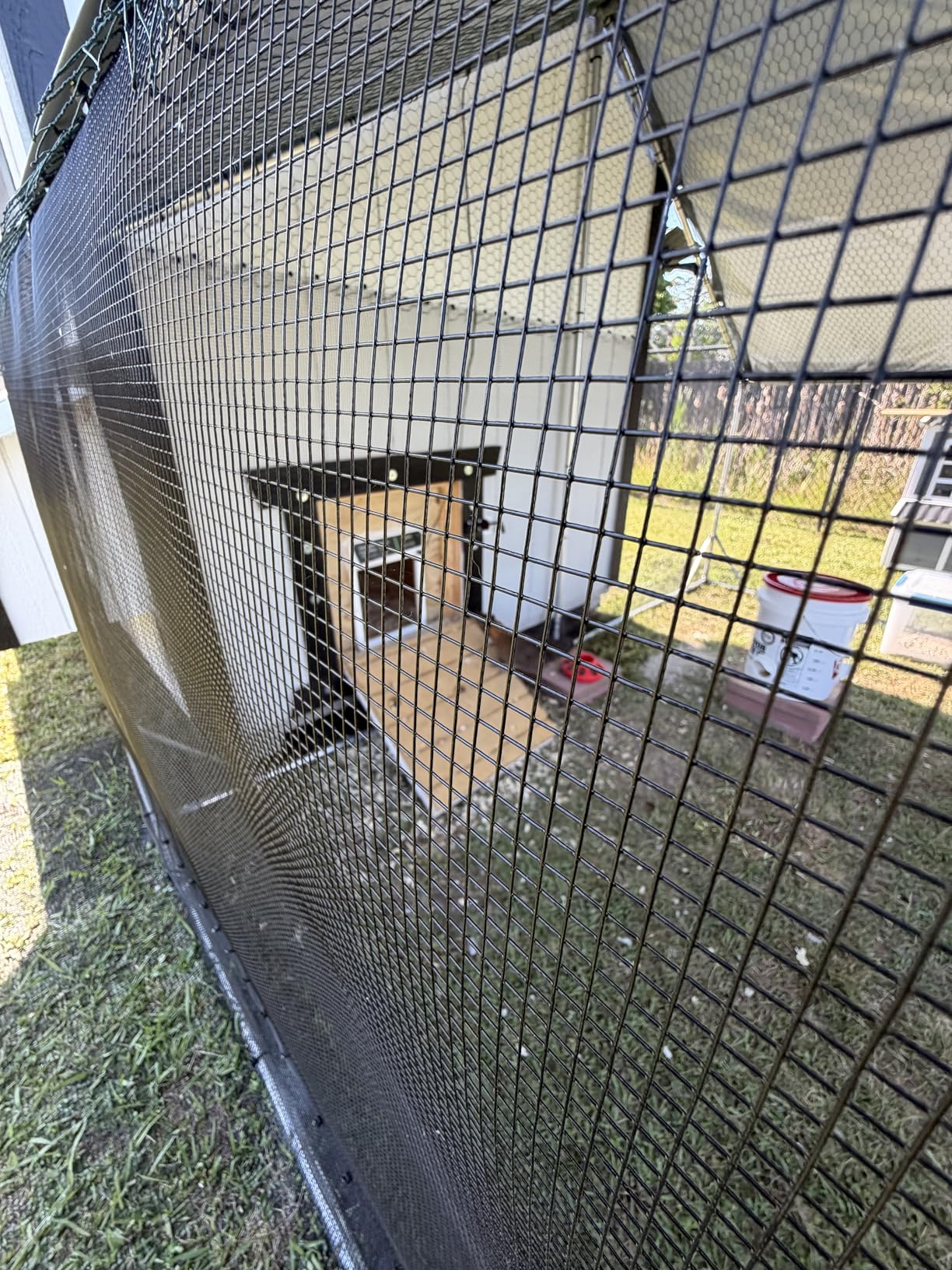 NOXKECION Automatic Chicken Coop Door Solar Powered Roll-Up customer photo 1