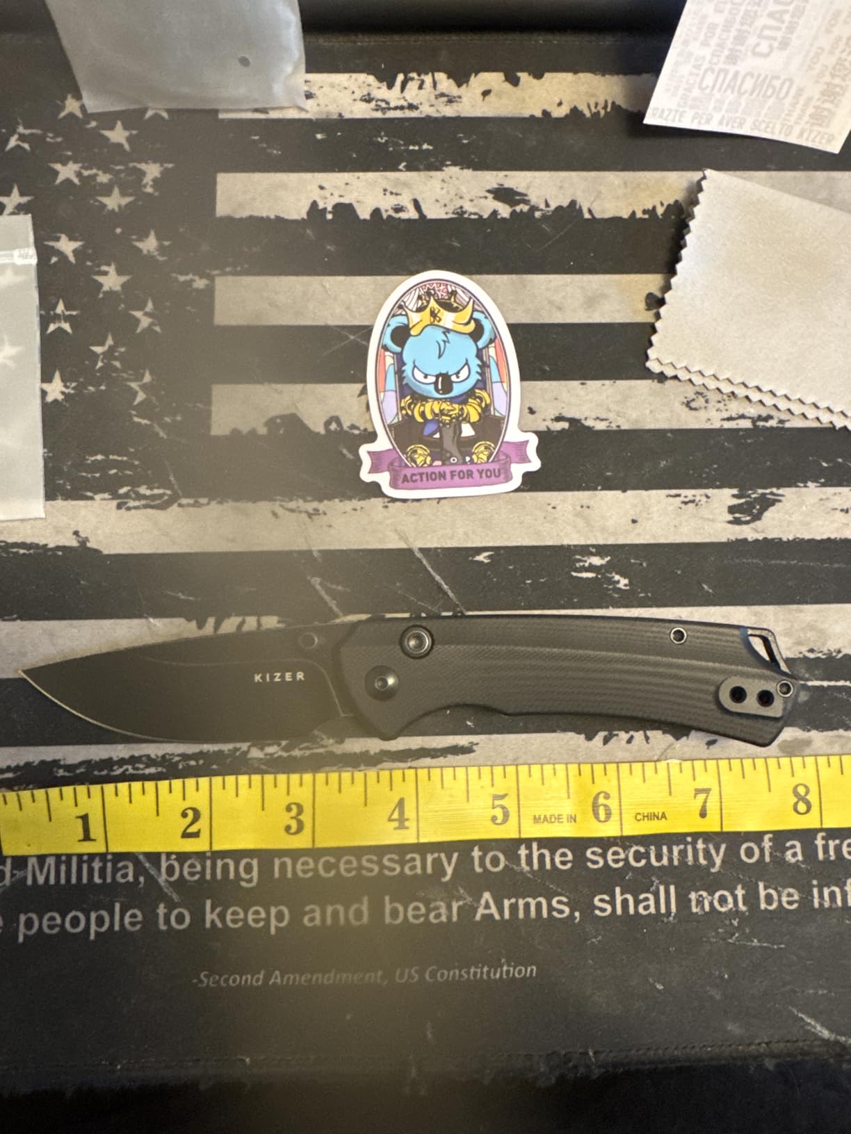 Kizer T1 CD EDC Pocket Knife, 3.2
