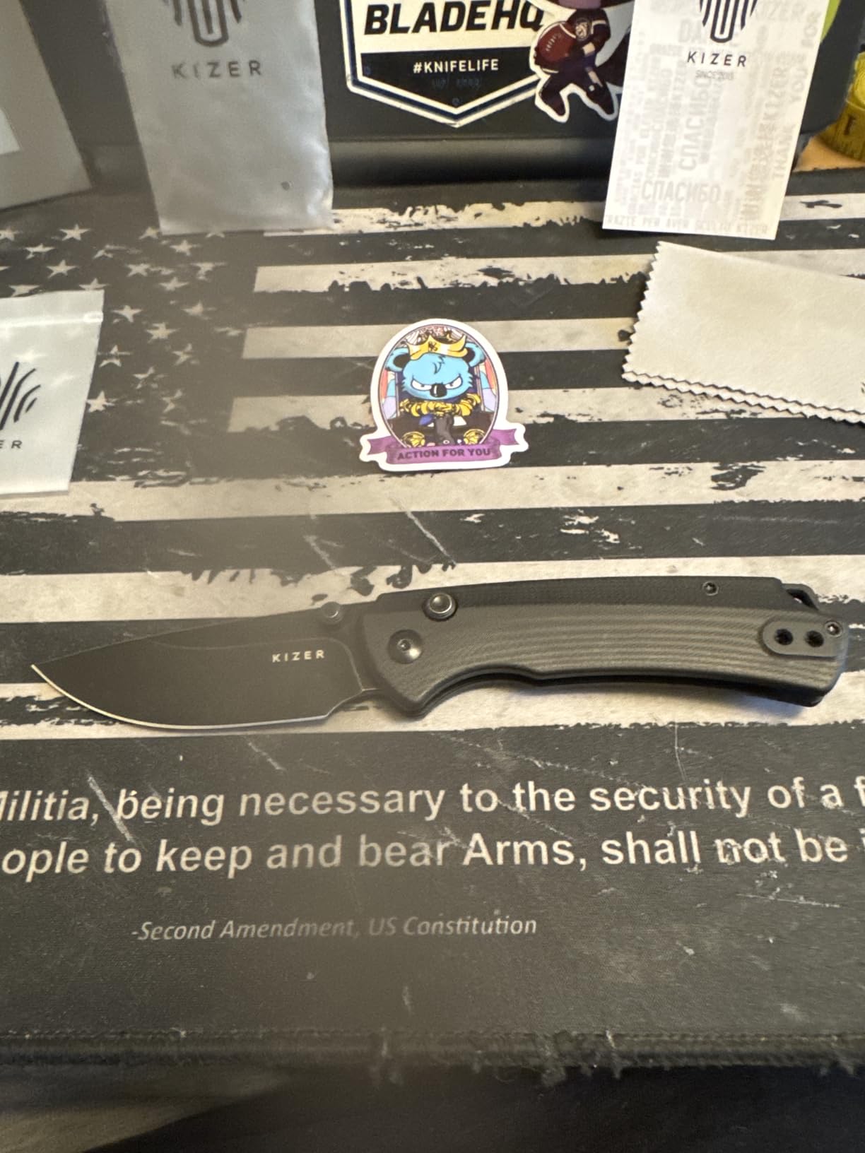 Kizer T1 CD EDC Pocket Knife, 3.2