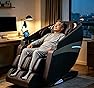 4D Massage Chair Full Body Recliner with Heat - Zero Gravity 57''SL Track Shiatsu Massage Chair for Home Office /Mom/Dad/Wifewith AI Voice,7