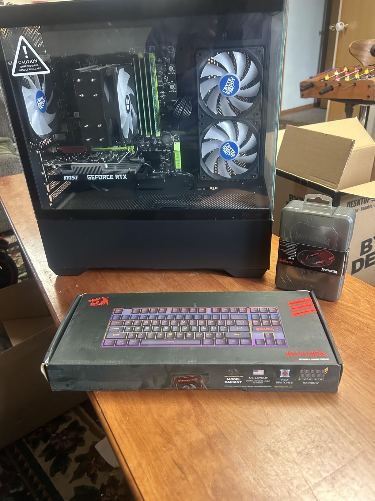 Gamer Master Gaming Desktop PC - Intel Core i7, 32GB RAM, 1TB Ultra-Fast SSD, GeForce RTX 3050 6GB GDDR6, WiFi 6 Ready & Windows 11 Pro customer photo 1