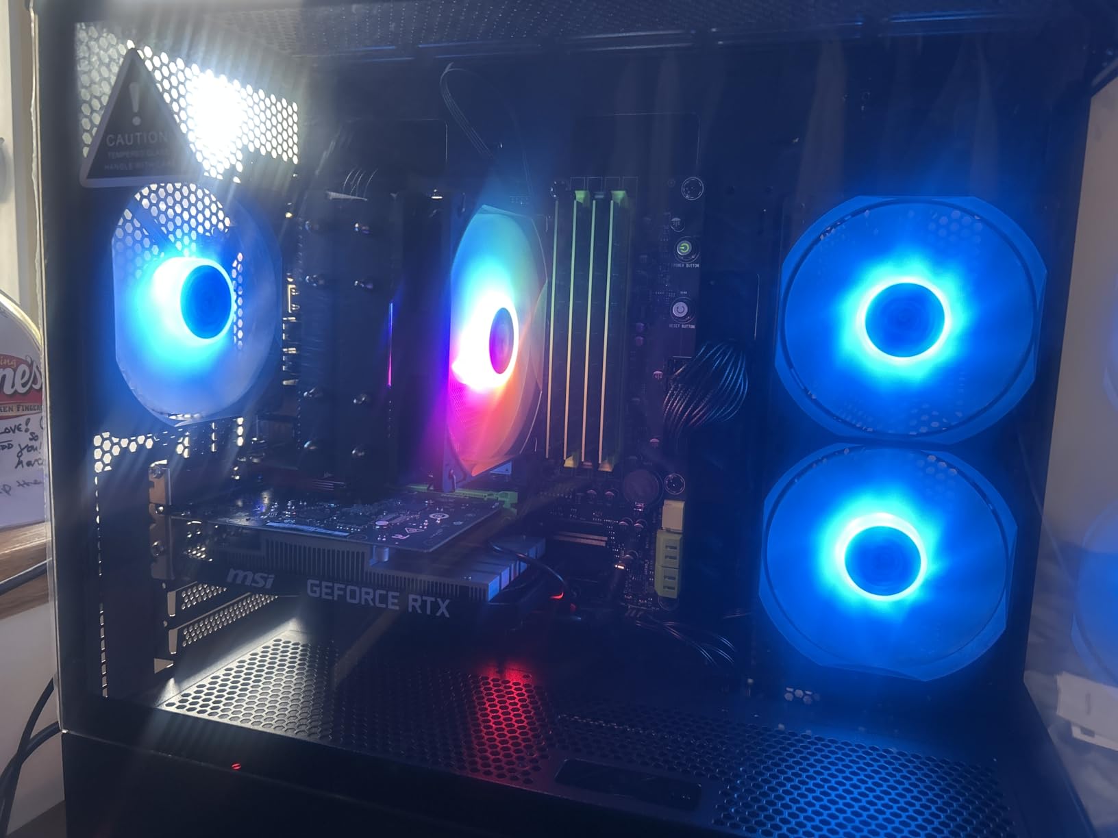 Gamer Master Gaming Desktop PC - Intel Core i7, 32GB RAM, 1TB Ultra-Fast SSD, GeForce RTX 3050 6GB GDDR6, WiFi 6 Ready & Windows 11 Pro customer photo 2