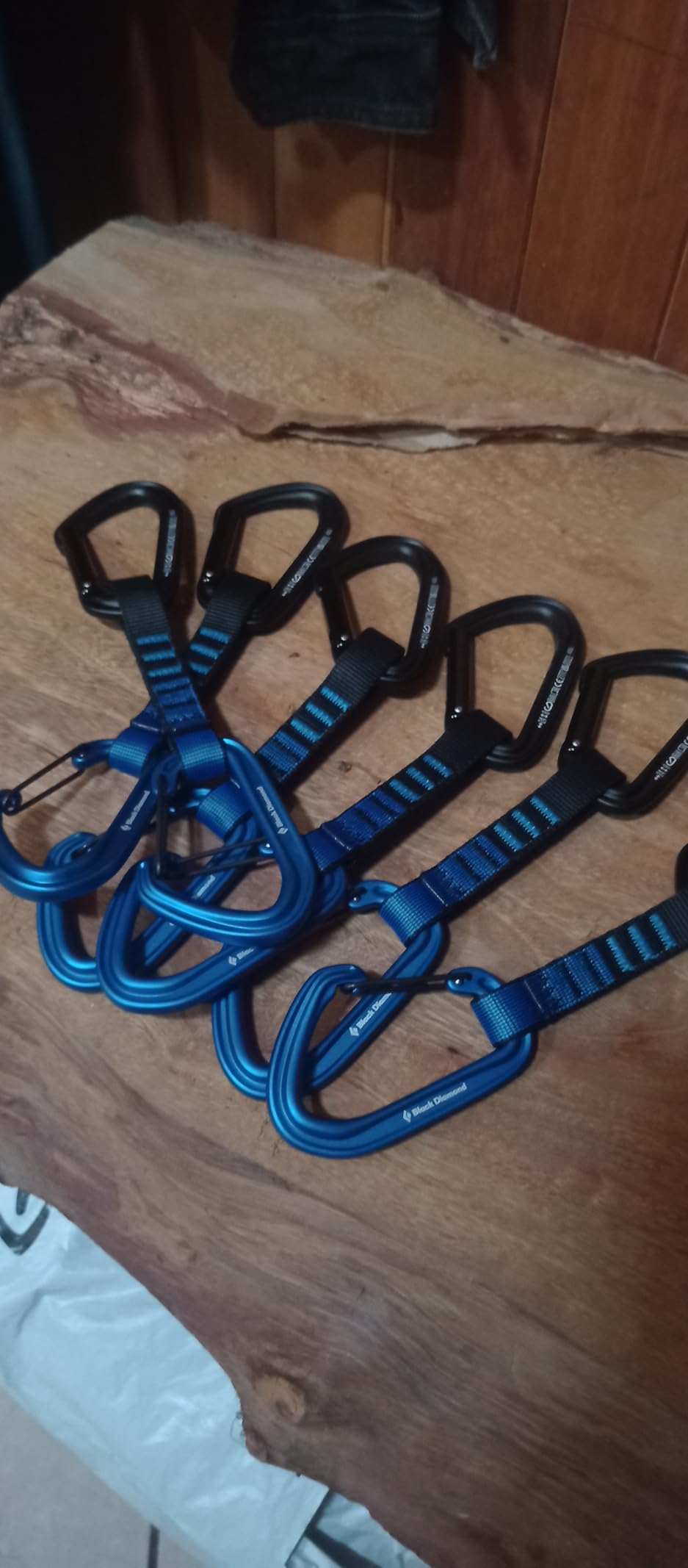 Black Diamond HotForge Hybrid Quickdraw | Keylock Top & Wiregate Bottom | Durable Dogbone | Sport & Trad Rock Climbing Draw customer photo 2