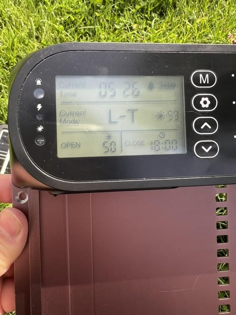 nolonly Automatic Chicken Coop Door Solar Powered customer photo 1