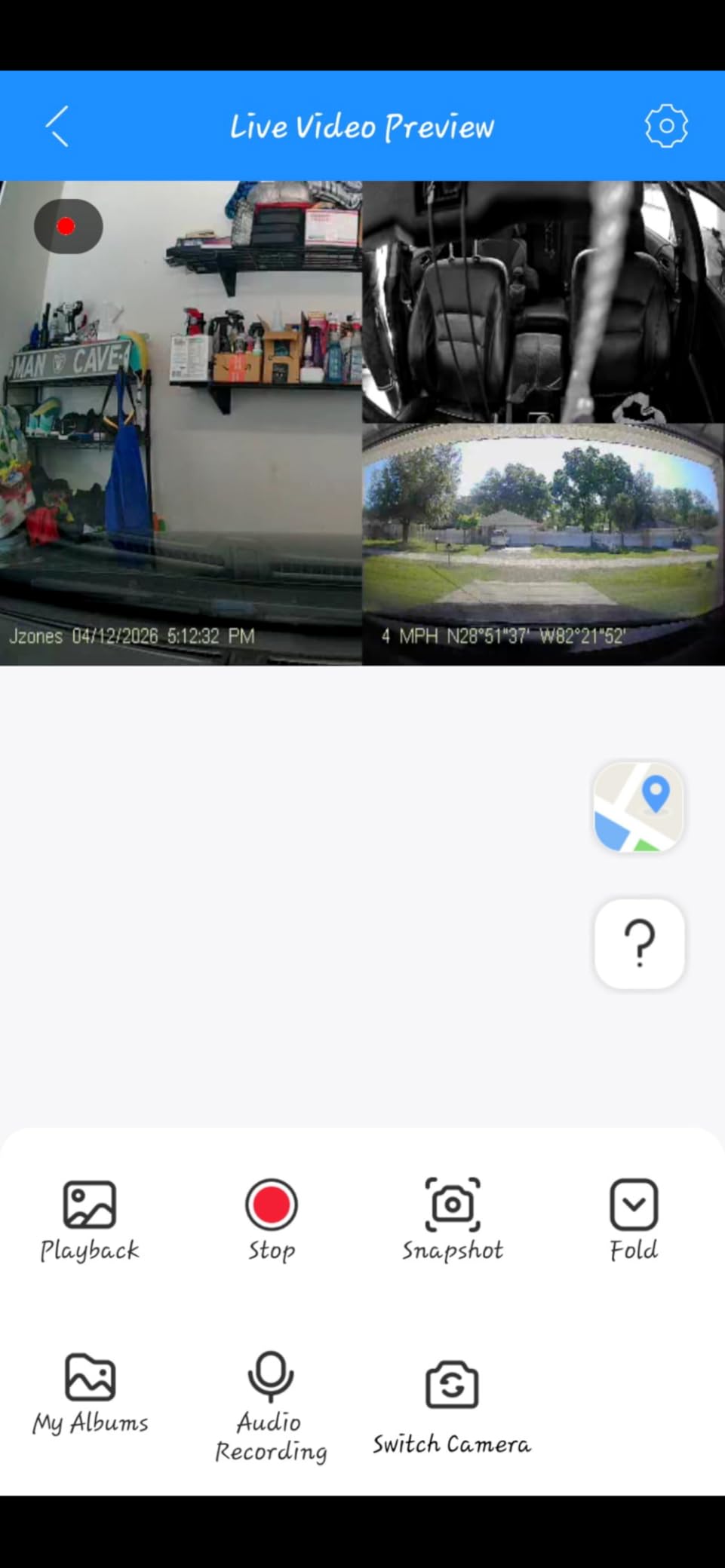 3 Channel Dash Cam, 4K Dash Cam Front and Rear, Dash Camera for Cars STARVIS 2 Sensor Car Dash Cam with HDR Night Vision, 24H Parking Mode Dashcam Built-in 5.8GHz WiFi GPS Loop Recording customer photo 1