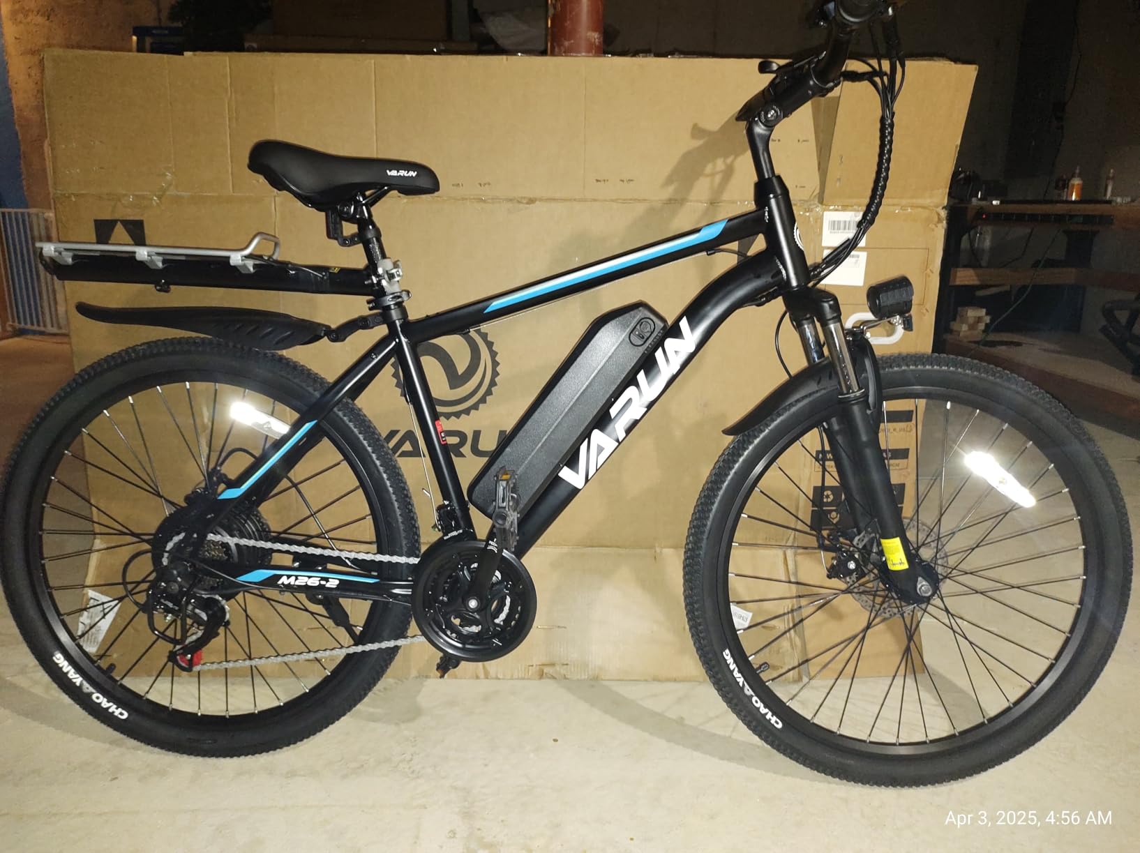 VARUN Electric Bike for Adults - 500W Peak Motor, 24/26