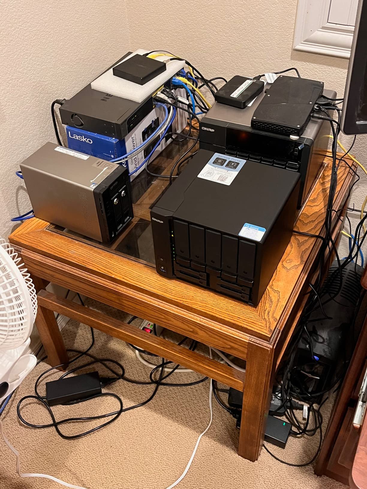QNAP TS-432X 4-Bay 10GbE Desktop NAS, ARM Alpine AL524 Quad-core, 4GB DDR4 RAM (Diskless) customer photo 1